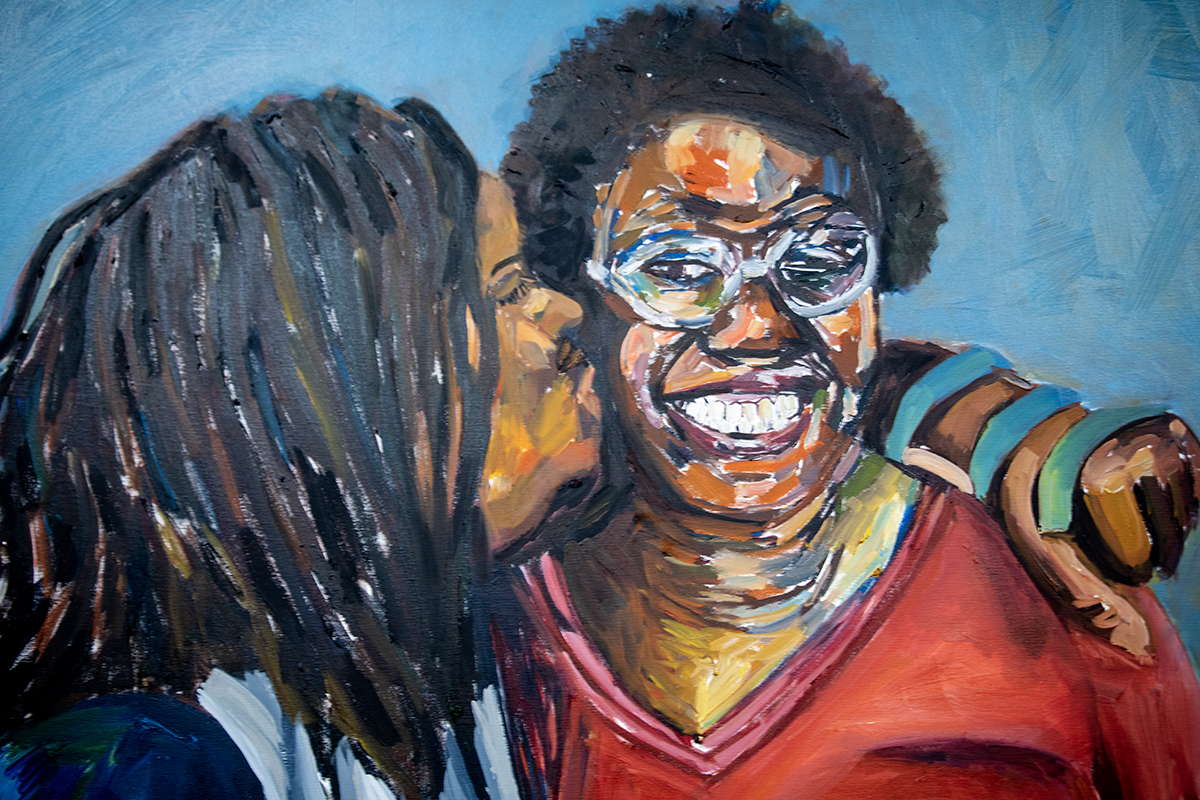 Beverly McIver painting