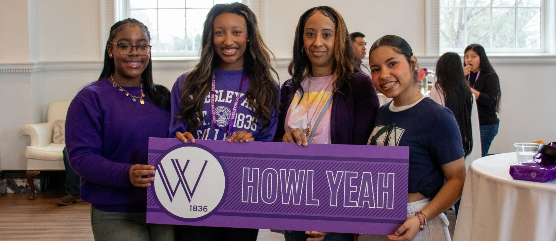 Students at Experience Wesleyan Days