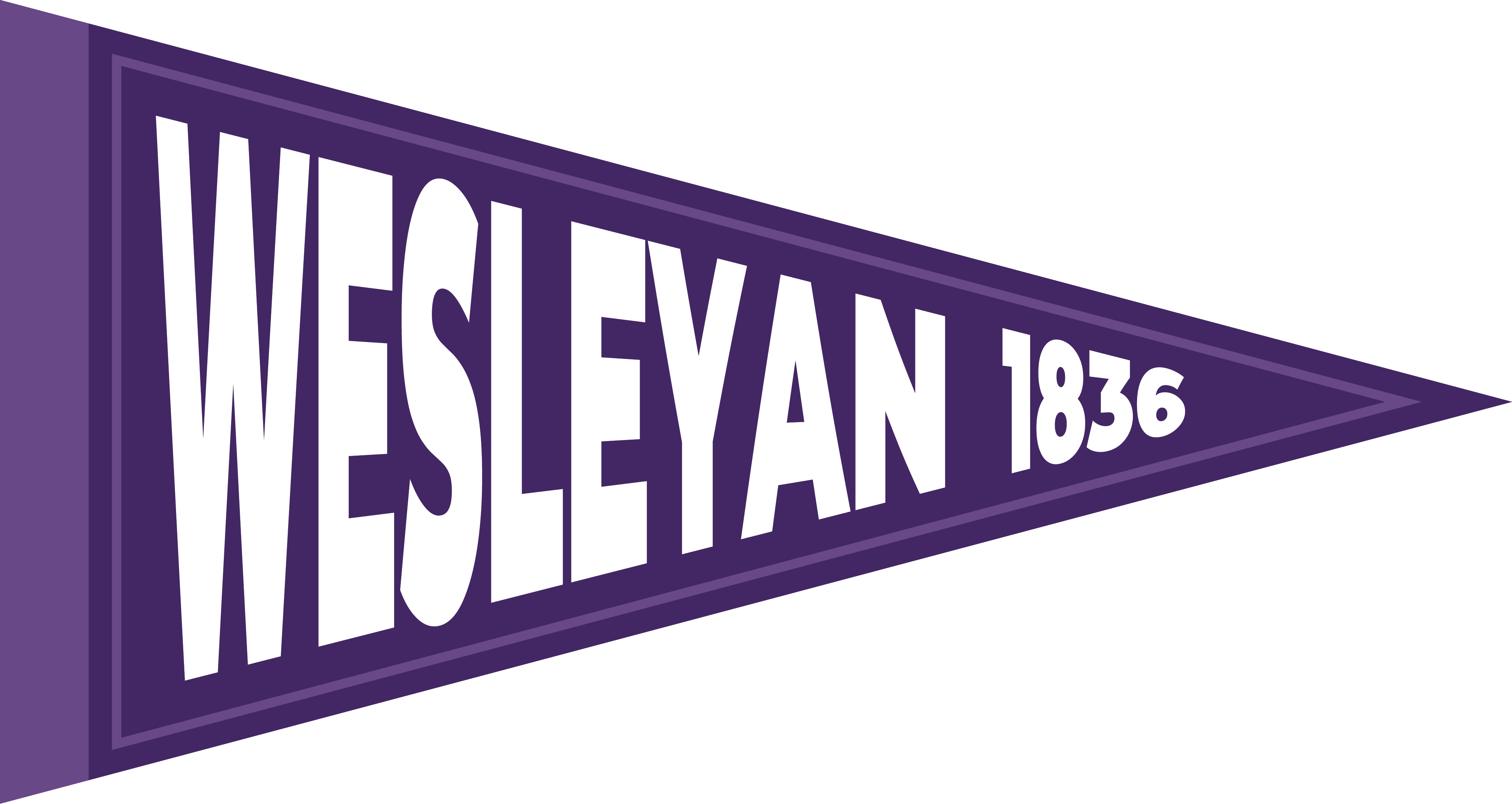 Wesleyan College Pennant Wesleyan College Pennant