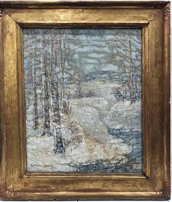 Picture of painting of Snowing.
