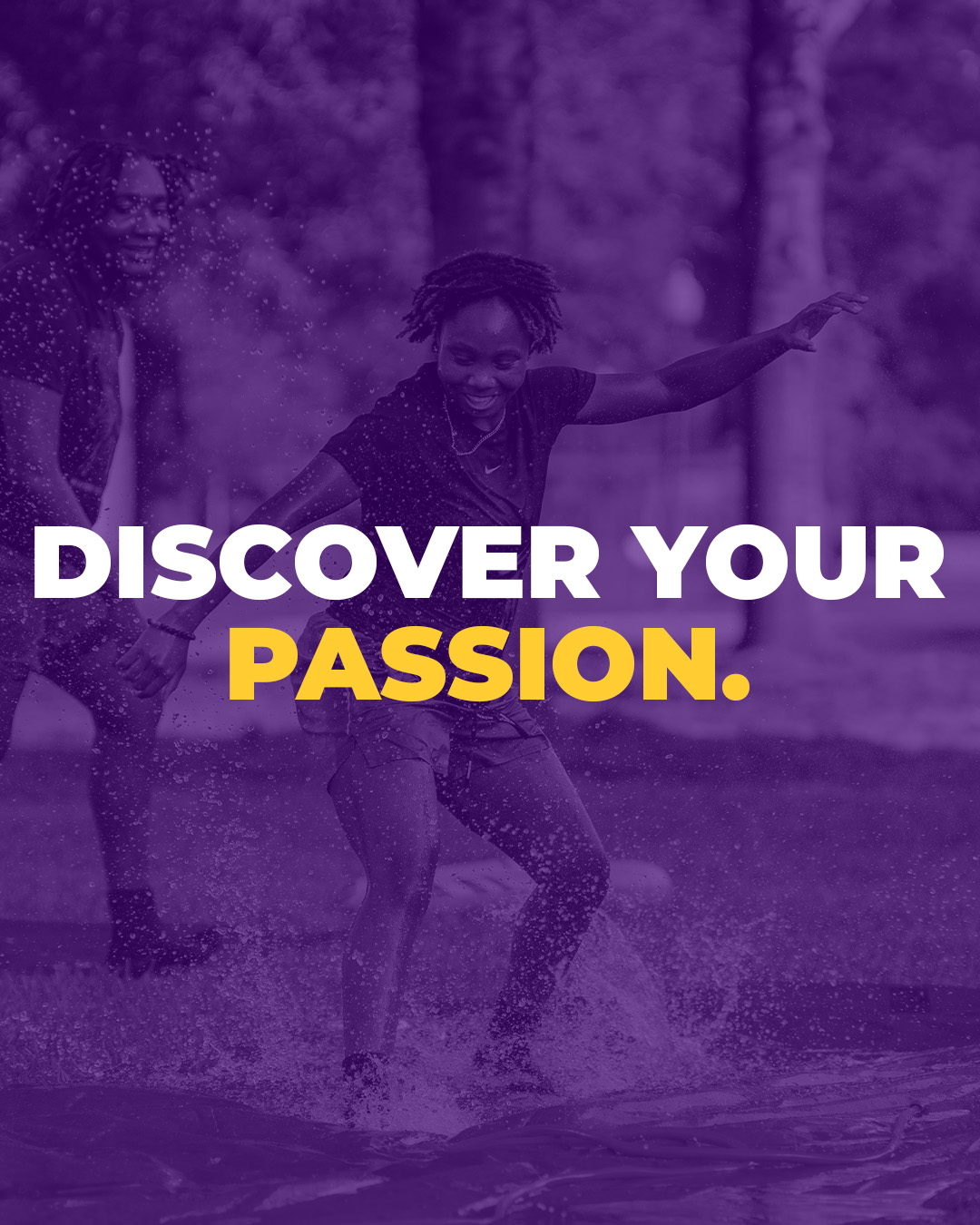 discover your passion tile