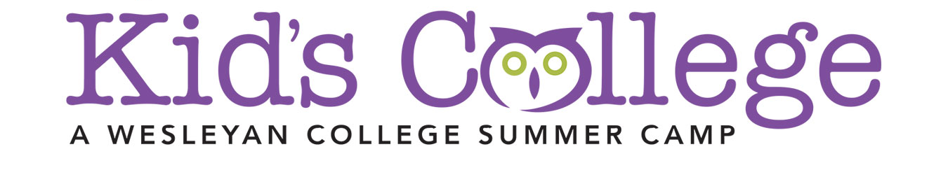 Kid's College, A Wesleyan College Summer Camp logo