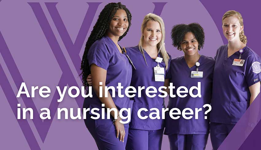 Are you interested in a nursing career?