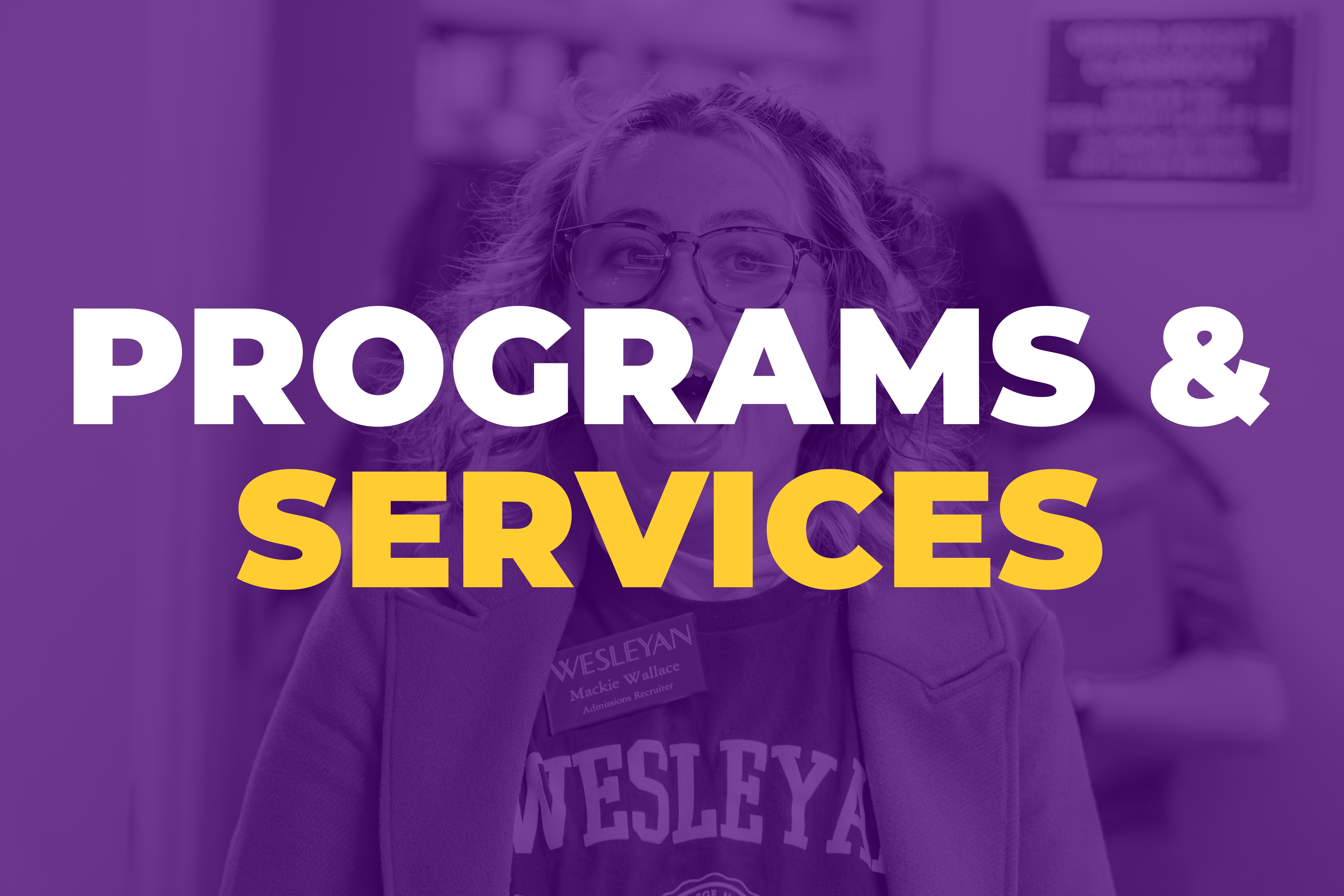 programs and services