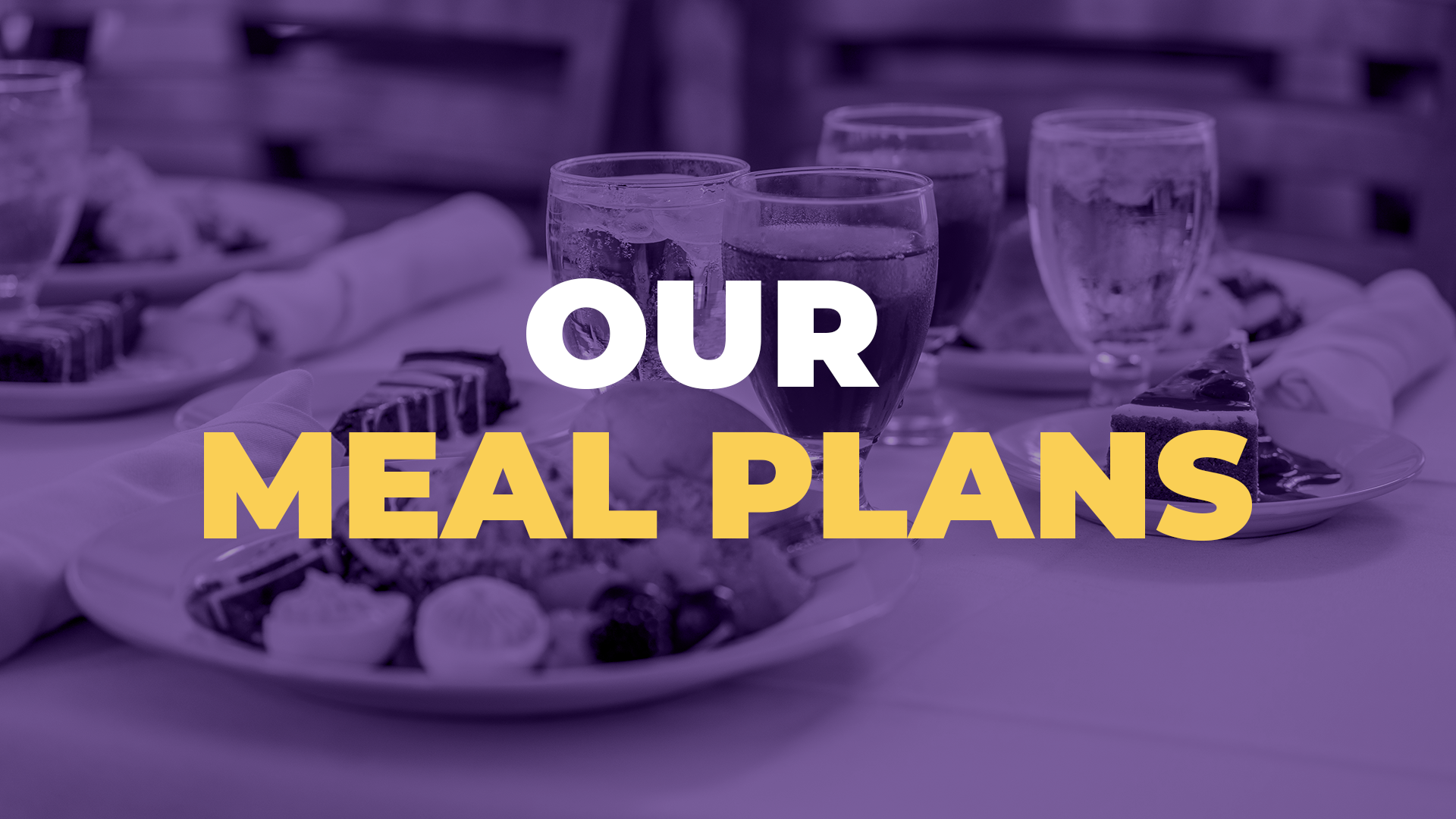 Meal Plan Options Tile